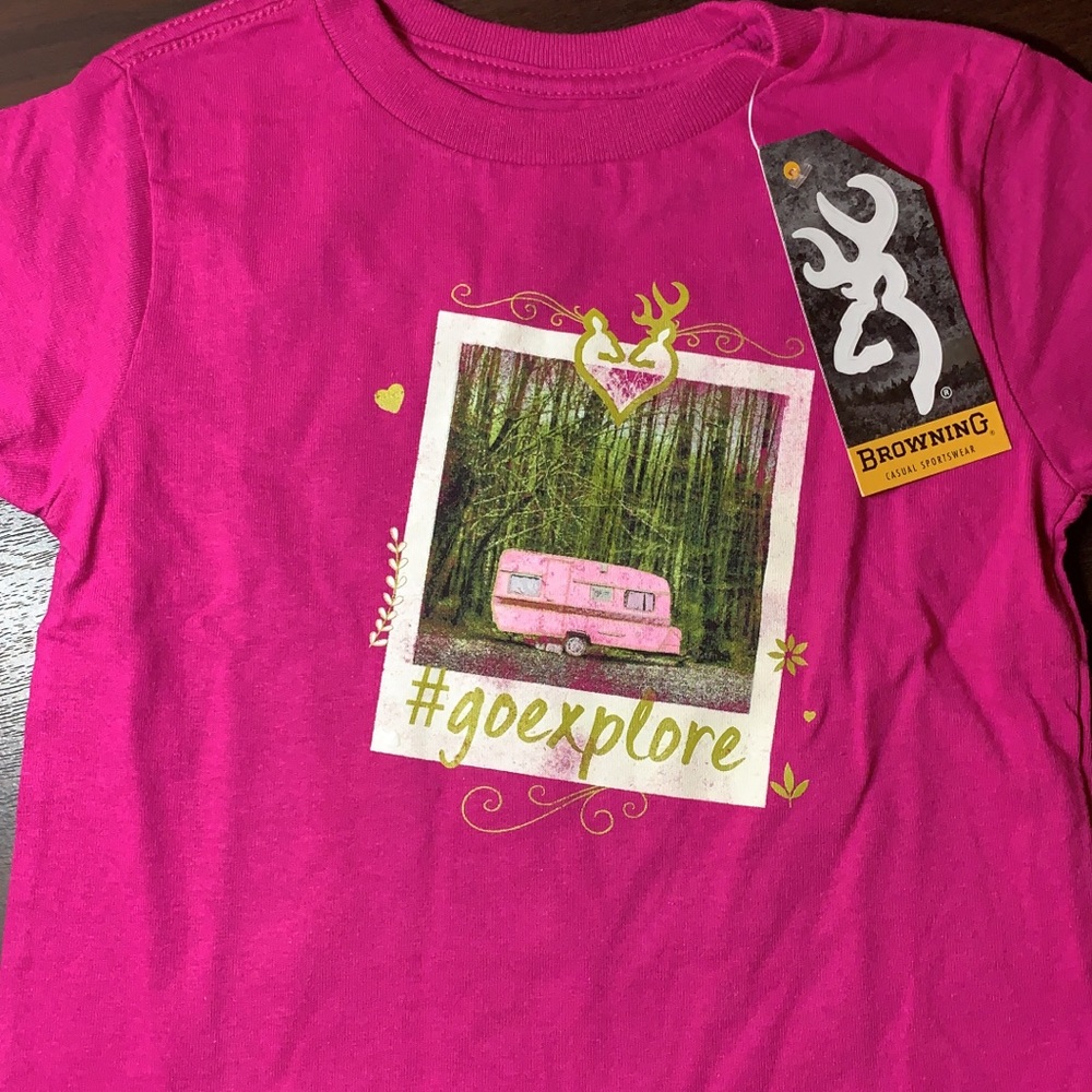 Browning Hot Pink Tee